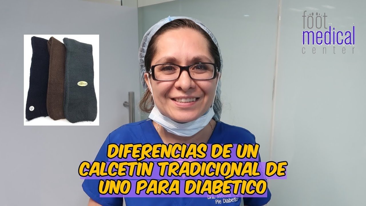 🧦DIFERENCIAS de un CALCETIN tradicional de uno PARA DIABETICO. 🧦⁄▶Dra. Tejeida Melissa