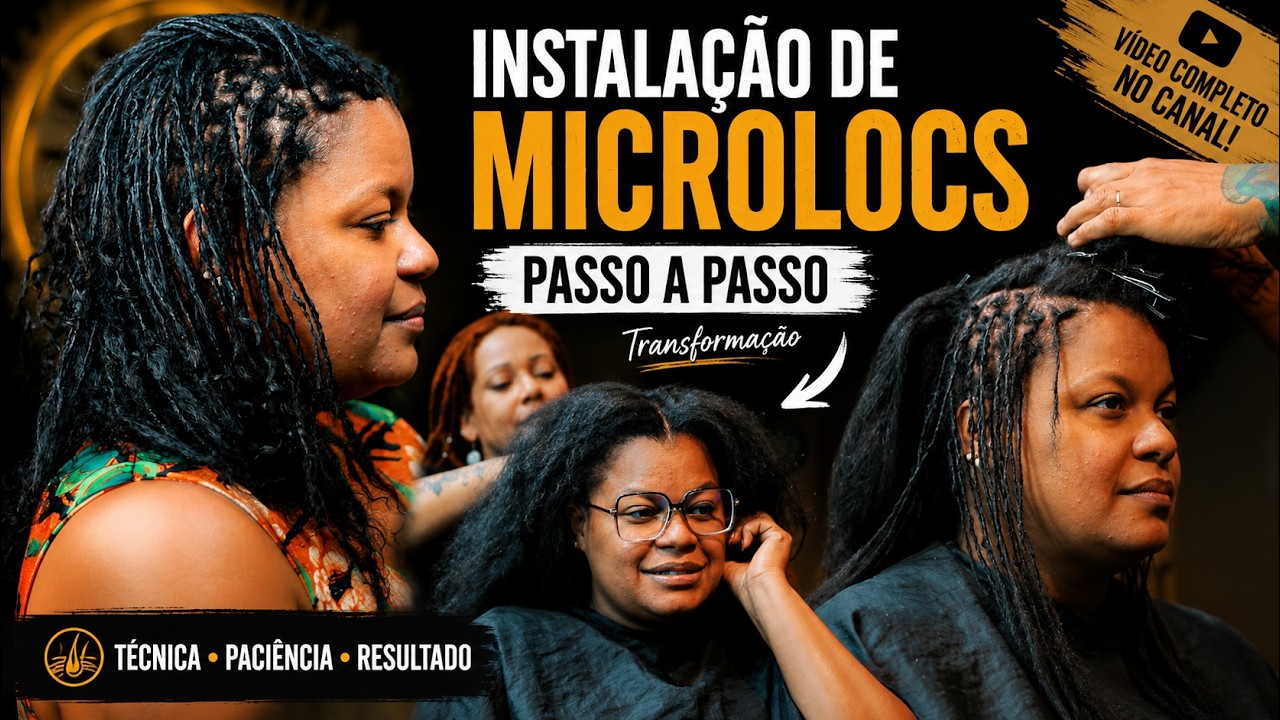 Instalação microlocs - O início de uma Jornada