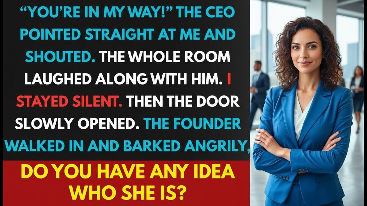 22.My Boss Called Me a “Burden” and Fired Me. The Founder Kicked In the Door and Said…