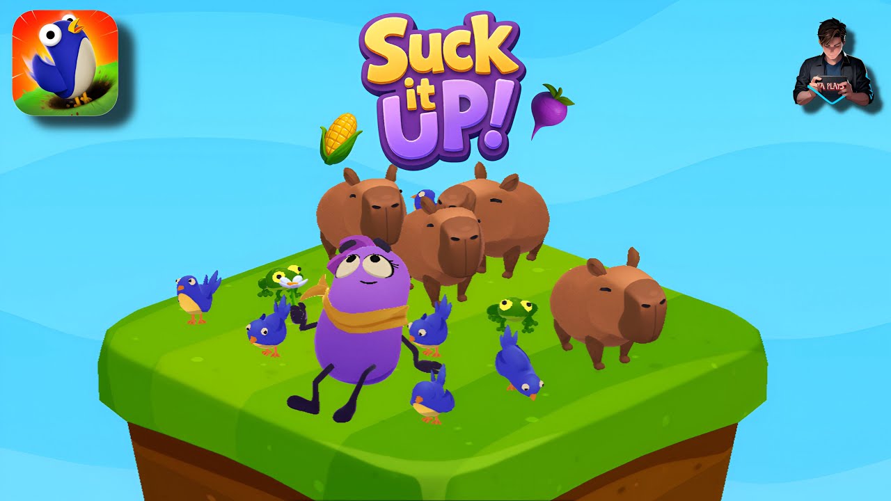 Suck It Up First Gameplay Walkthrough | Android / iOS