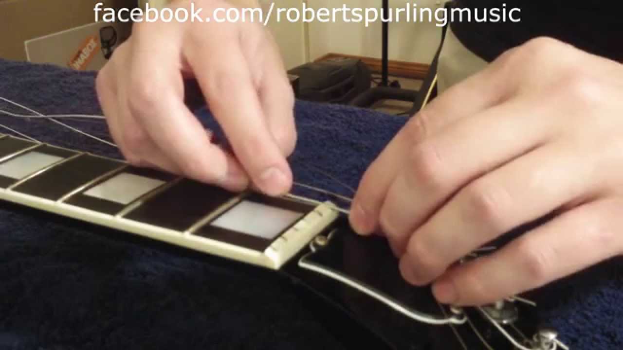 Super Quick Guitar Tips - Nut Lubrication