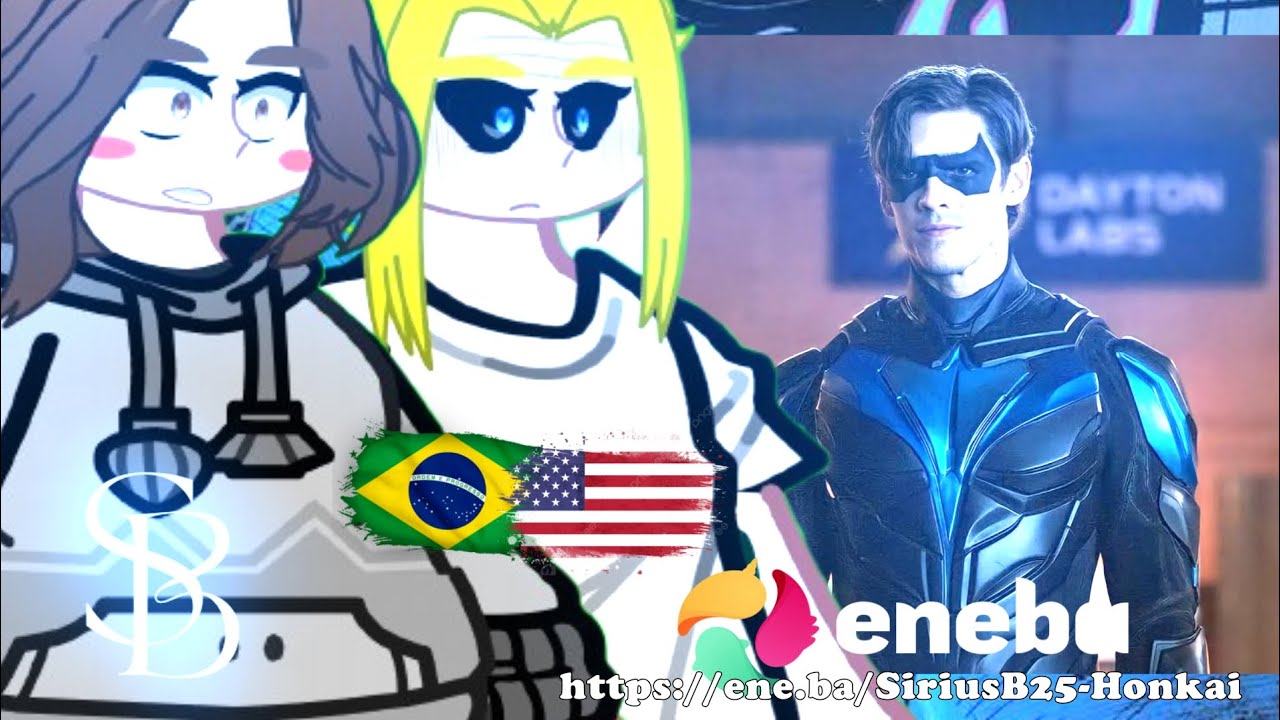 🇧🇷🇺🇸Bnha React Deku As Asa Noturna/Nightwing (Titans) - DCU|Tik Toks| Part 1/2🇺🇸🇧🇷