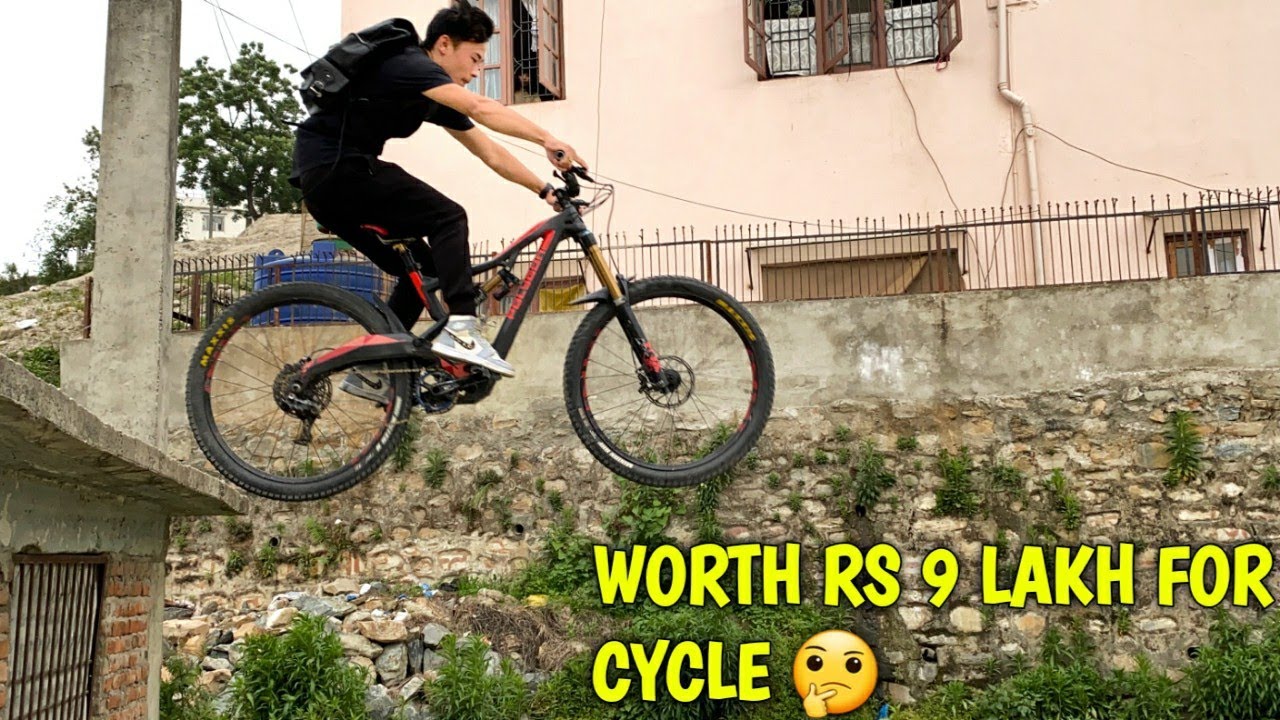 WORTH RS 9 LAKH 😨 / POLYGON EX 9 / MOUNTAIN BIKING NEPAL / RAJKUMAR THAPA MAGAR