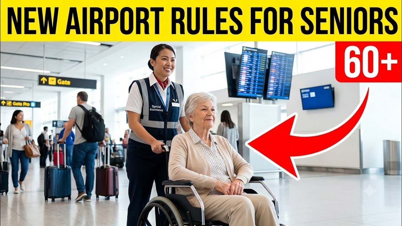 New Airport Rules for Seniors 65+ | Don’t Travel Without Knowing This