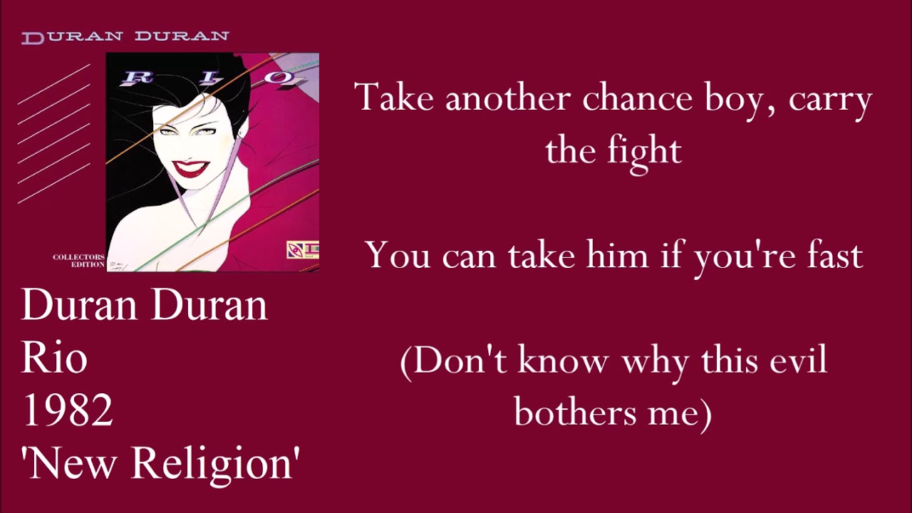 Duran Duran - New Religion (Lyrics)