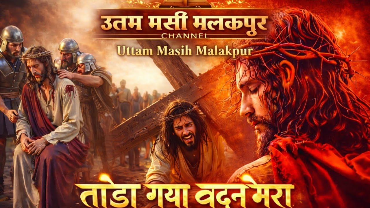तोड़ा गया बदन मेरा | Toda Gaya Badan Mera New Lyrical Worship Song of#masihsong#UTTAMMASIHMALAKPUR