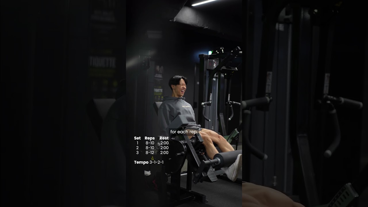 A leg workout for those who hate training legs (current training program day 4)