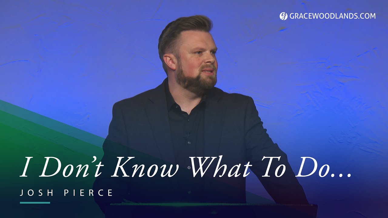 I Don't Know What to Do | Josh Pierce | November 09, 2025