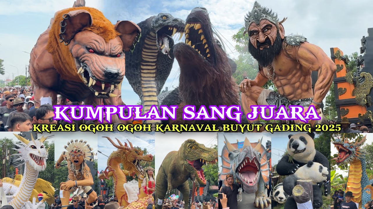 Sang JUARA Arak Arakan Buyut GADING 2025 ❗️Karnaval Haul Buyut Gading Desa Gadingan Indramayu