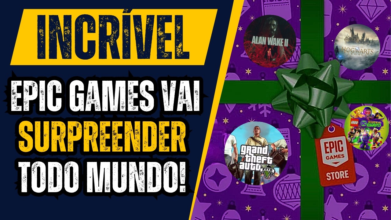 OPA! O próximo JOGO GRÁTIS MISTERIOSO da EPIC GAMES e promoção de jogos na STEAM!