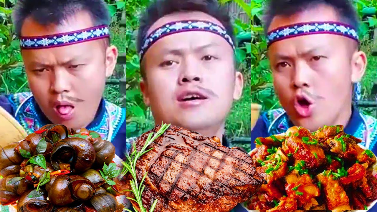 【ASMR MUKBANG】Challenge to eat grilled beef tongue, the most delicious barbecue in summer!