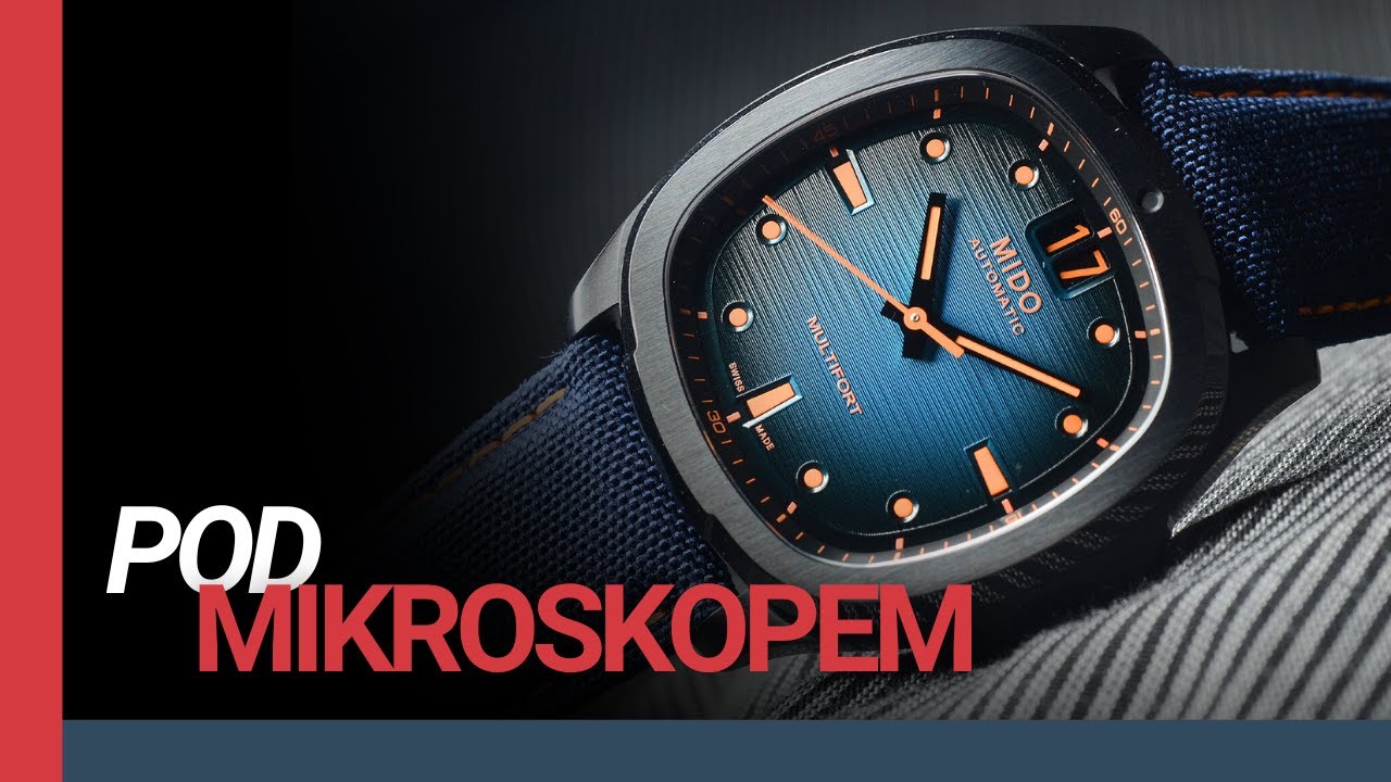 Mido Multifort TV Big Date | Pod mikroskopem