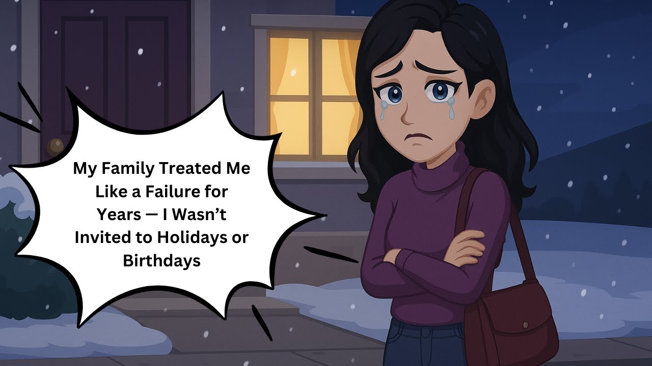 My Family Treated Me Like a Failure for Years — I Wasn’t Invited to Holidays or Birthdays