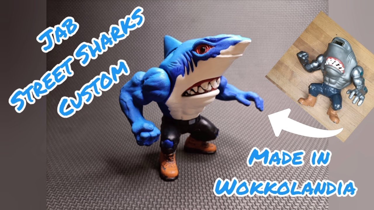 Street Sharks Jab Fixing And Custom figure 72