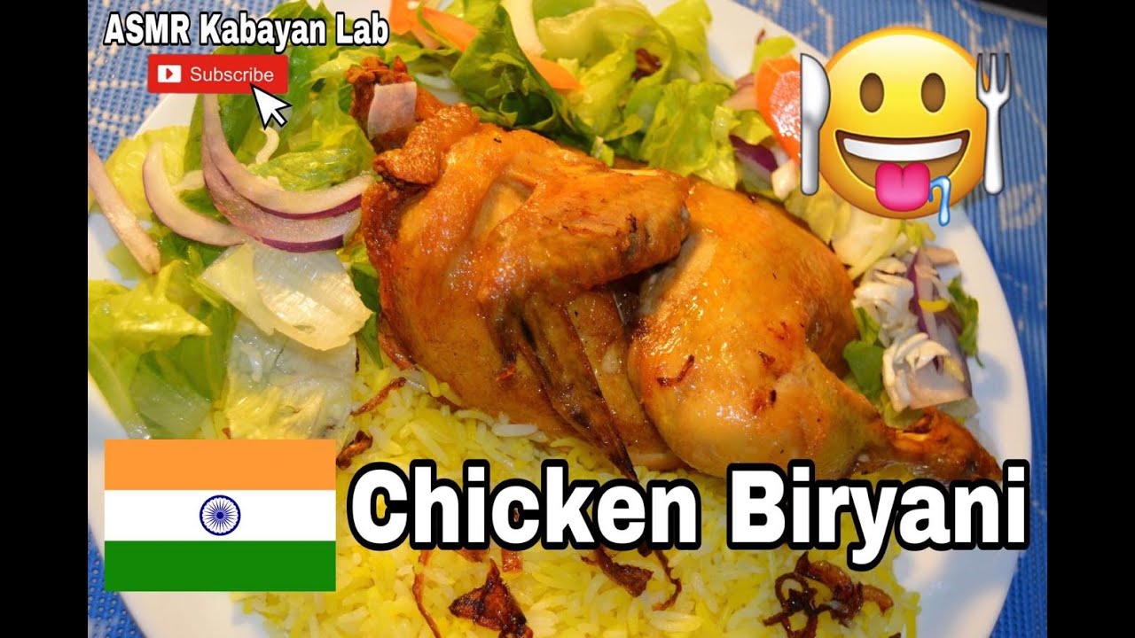 Indian Chicken Biryani ASMR [10] (FilipinoASMR/Mukbang) *Eating without Talking*
