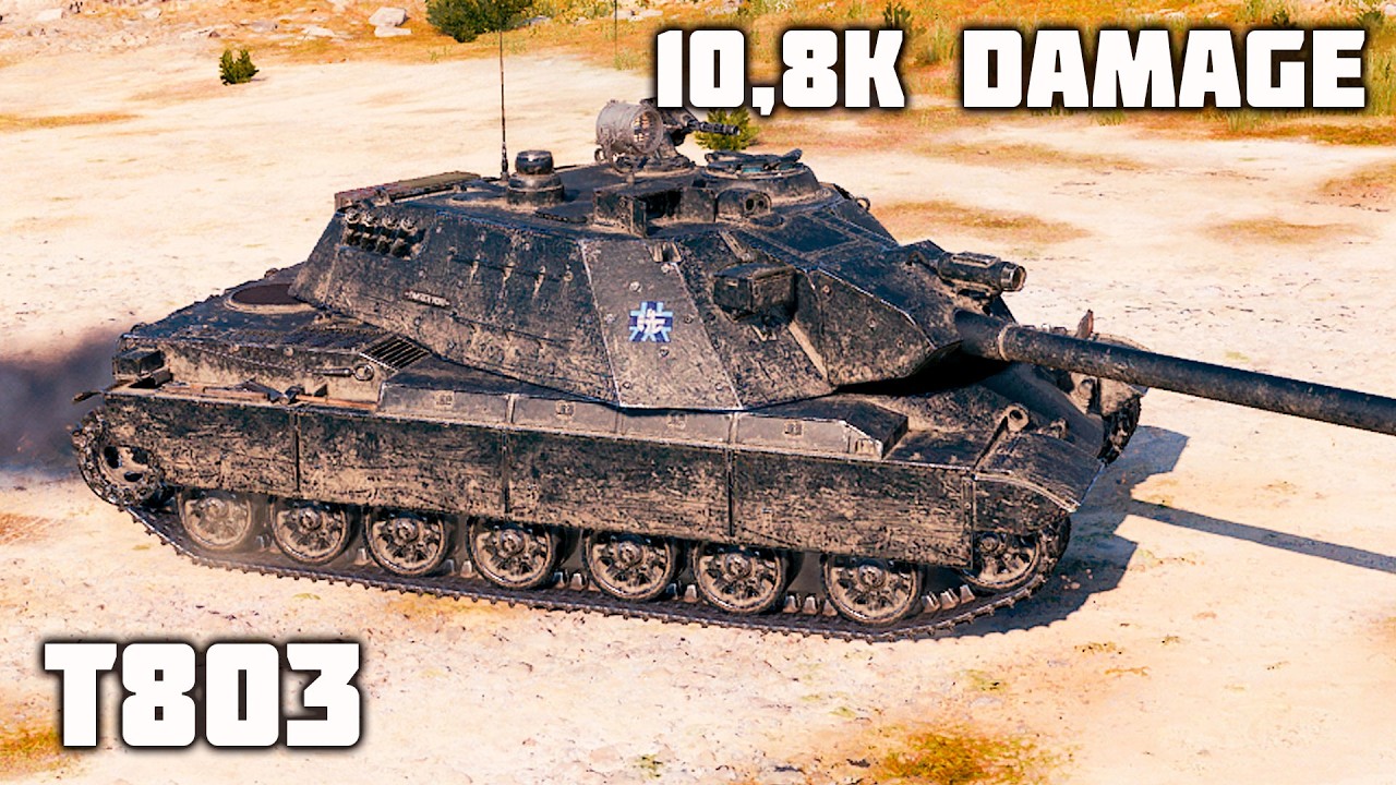 T803 WoT - 10,8K Damage
