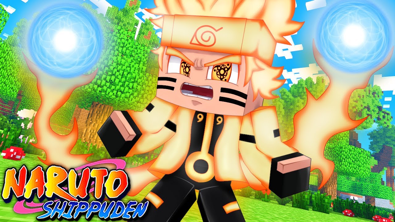 Minecraft - NARUTO LEGACY ! 🔴 - O FILHO DE SASUKE DESPERTOU O PODER DE KURAMA COM SHARINGAN ! EP 15