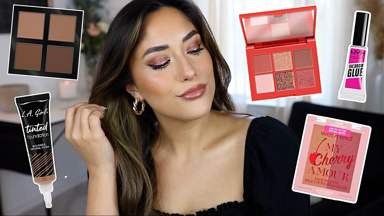 FULL FACE OF MAKEUP UNDER $10 | You need these products!