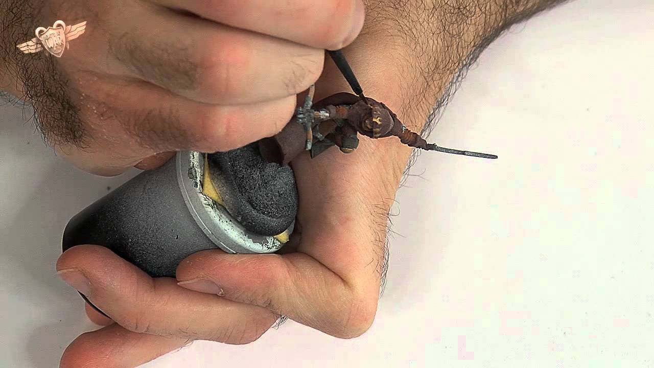 How to Paint: Mage Hunter Commander... part 2 (3 Colours Up: Warmachine Painting Tutorial)