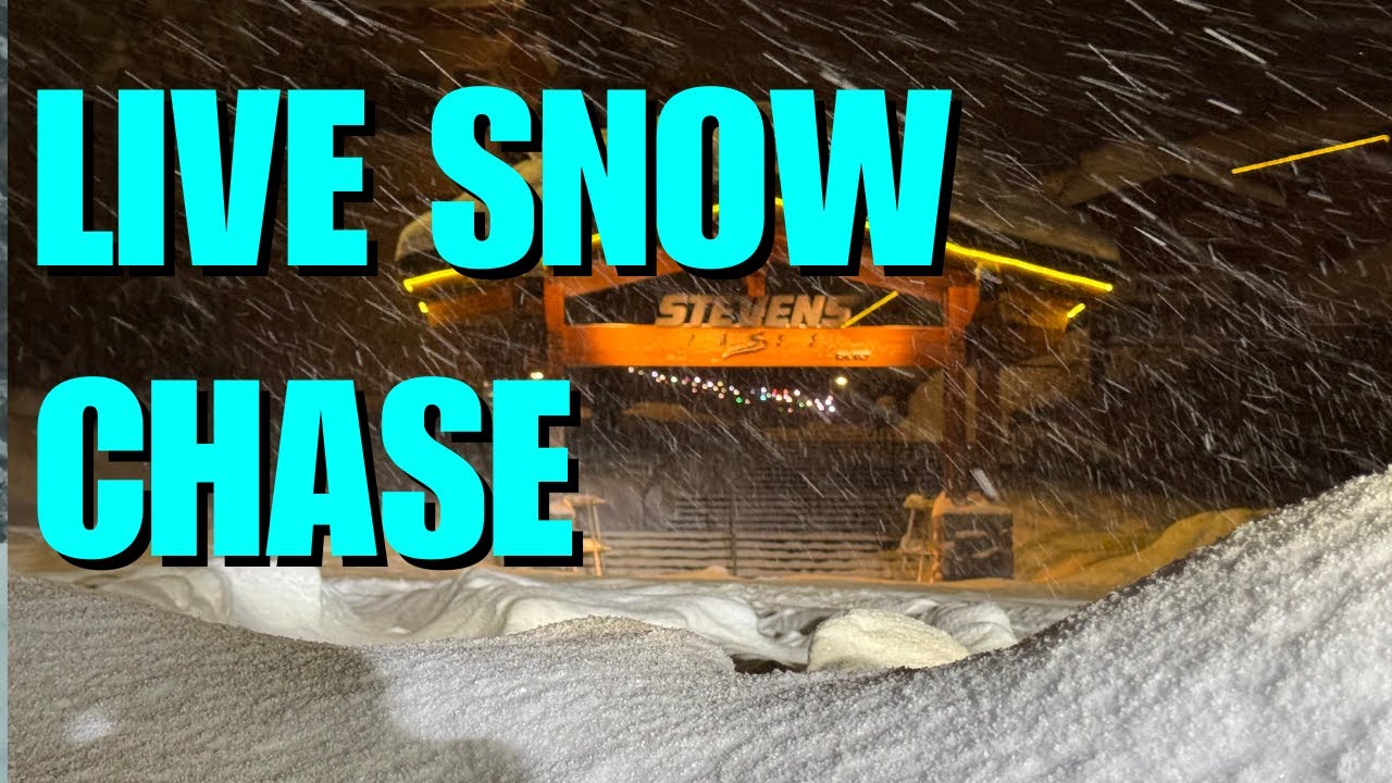 *Previously* LIVE Winter Storm Snow Chase - Stevens Pass  - Washington State - 01-06-2026