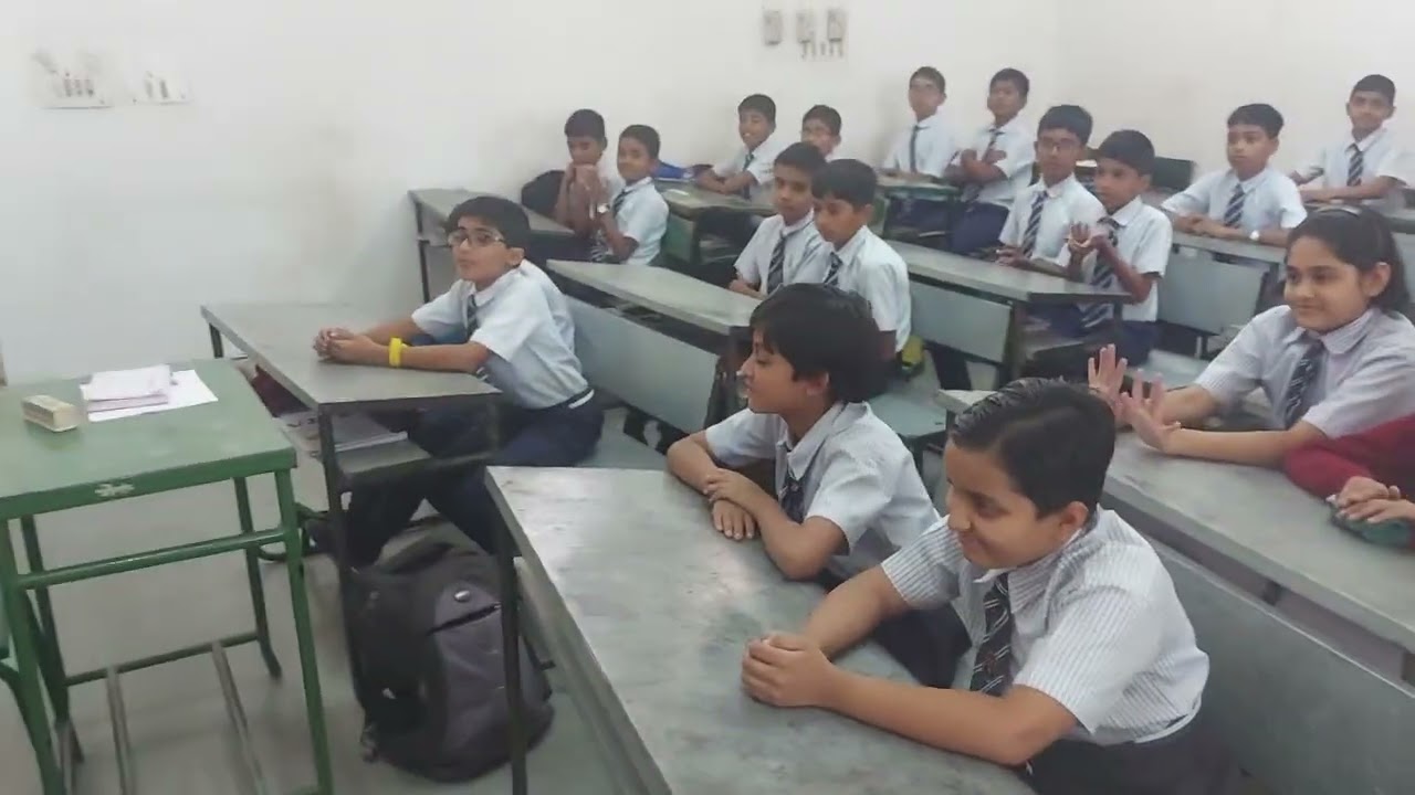 Gram sabha Panchayat drama played students in class 