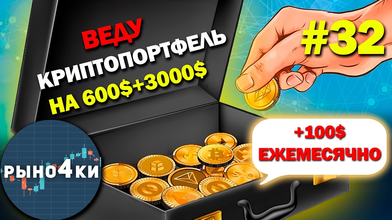 Какие монеты купить в Апреле 2026 года, чтобы не пожалеть? Собираю криптопортфель Апрель 2026