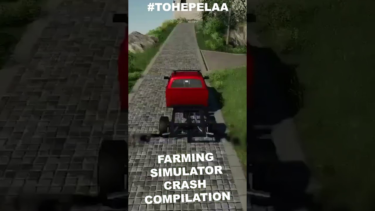 Tohe Pelaa: Farming Simulator 19 Crash Compilation