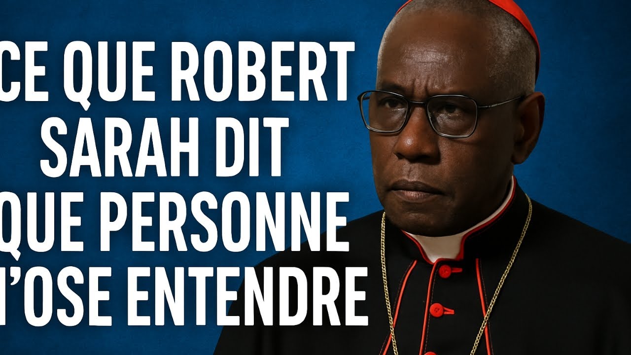 Robert Sarah face à l’Occident: le choc des valeurs. Un Cardinal africain défie l’idéologie moderne