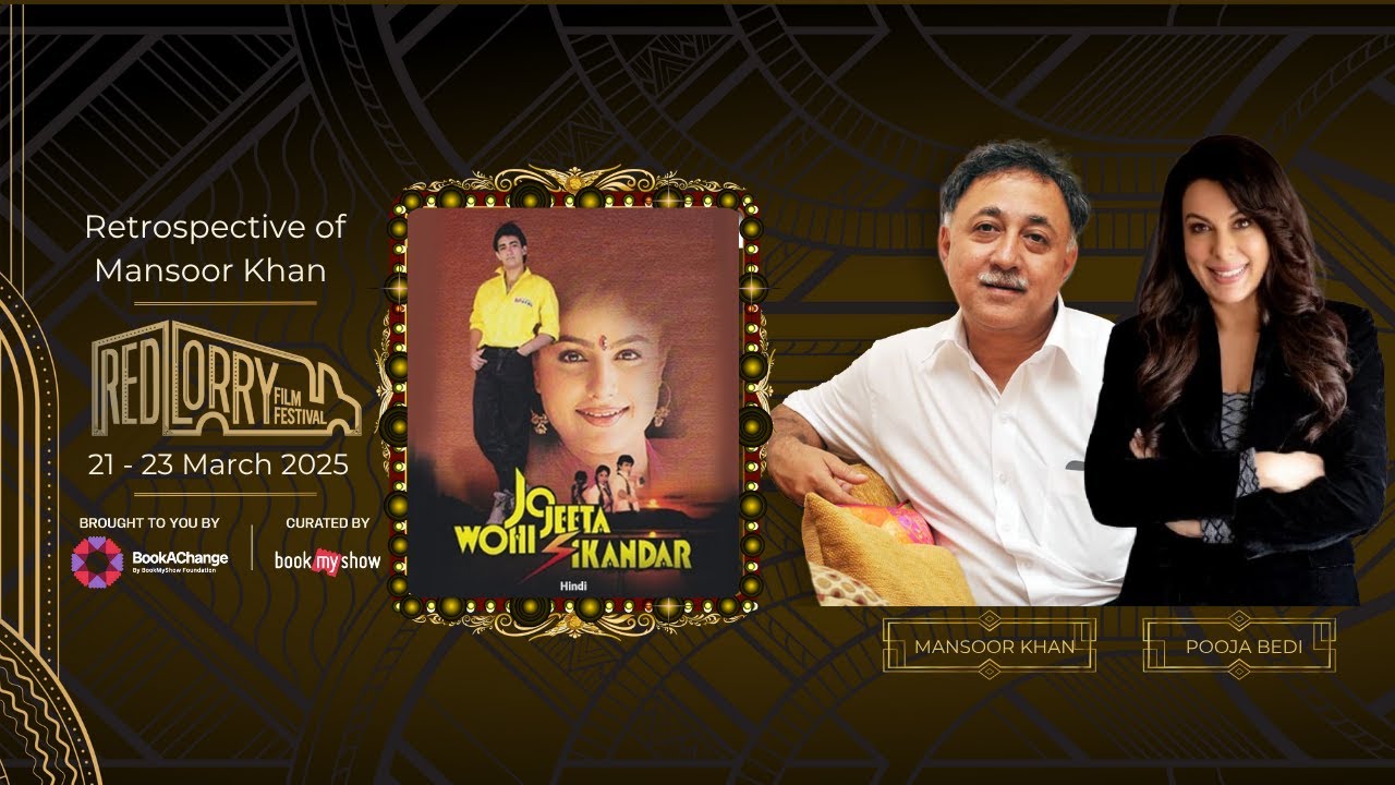 Mansoor Khan & Pooja Bedi Reunite to Celebrate Jo Jeeta Wohi Sikandar at Red Lorry Film Festival