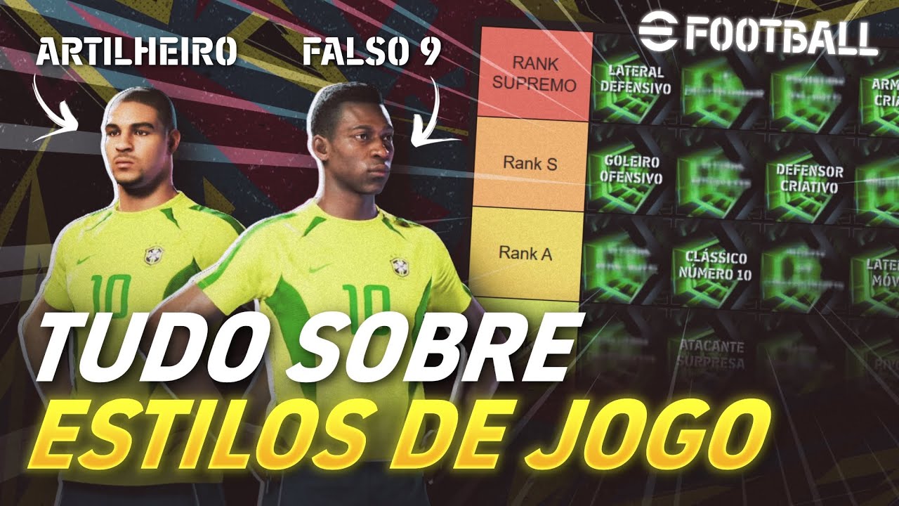 RANKING dos 22 Estilos de Jogo ➕ Explicação Completa