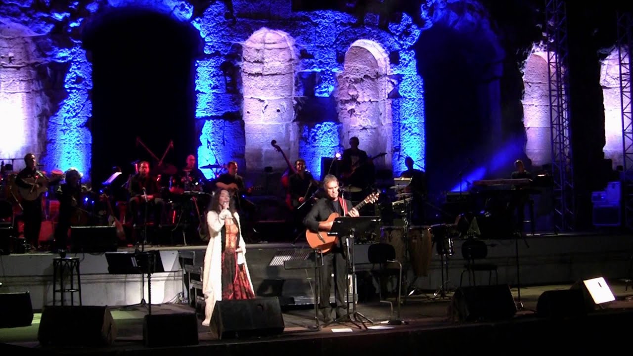 Giorgos DALARAS, Noa, Dulce Pontes Herodion Athens 2014 Part 1
