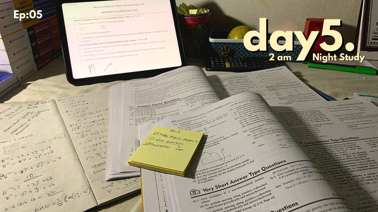 Night Study till 2am😳11th Grader Board Exam Prep📚Episode-5 of Comeback Series📈Malayalam Study Vlog🫶🏼