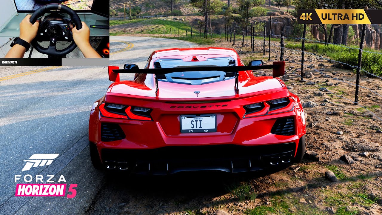 🔥 2020 Chevrolet Corvette Stingray FULLY TUNED | Forza Horizon 5 | 4K Ultra HD | Logitech G920