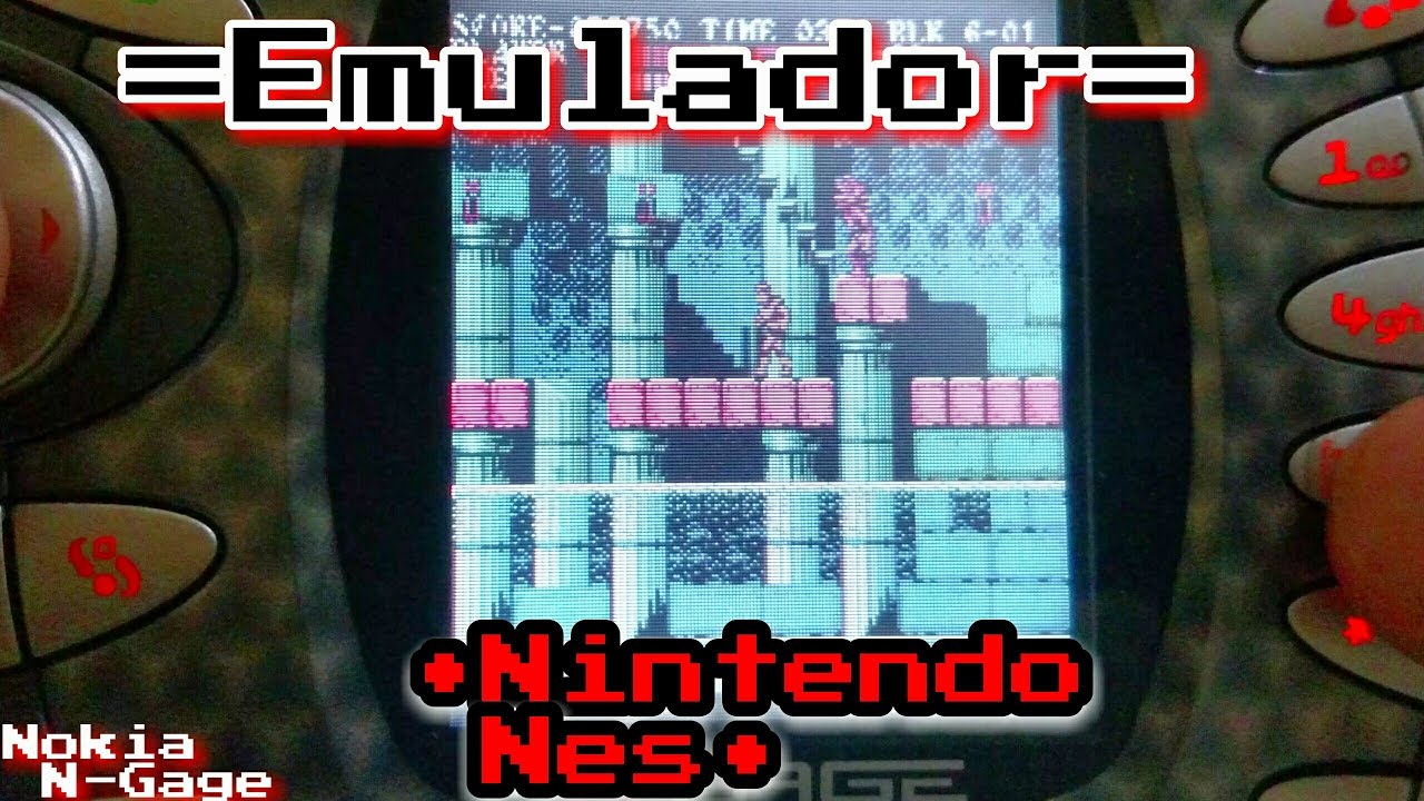 Nokia N-Gage _ Nintendo Nes Emulador