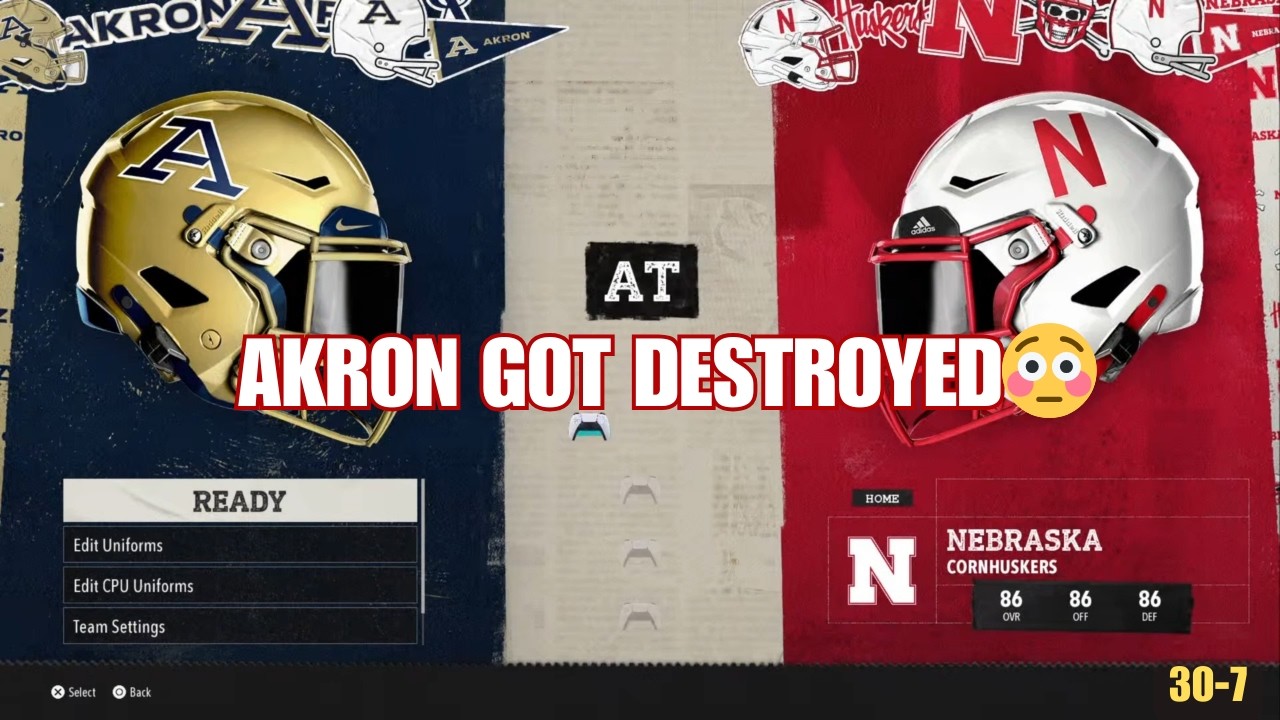 Akron Got DESTROYED…😳Dynasty Rebuild