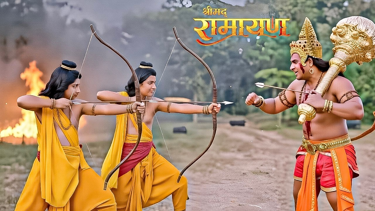 Love-Kush और हनुमान जी का हुआ महायुद्ध|| Shrimad Ramayan || Full Episode ||