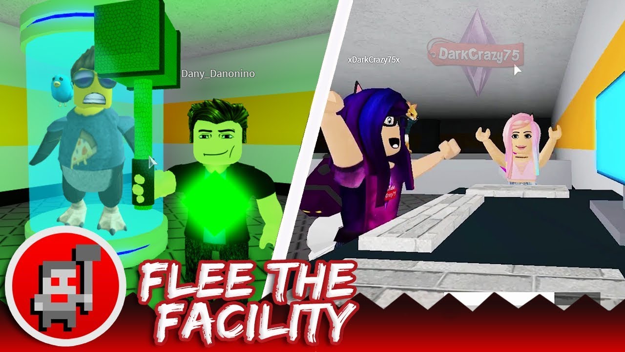 EL LOCO DEL MAZO VERDE... &iexcl;AIUDA! |🔨| Flee the Facility ft Mia Zaff, Fritosaurio y Dany |🔨| ROBLOX