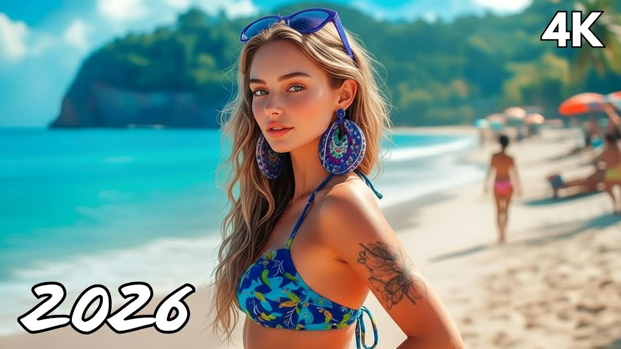 Golden Sunset Calm 🌴 Chill Tropical Deep House 2026 | CalmRelaxing