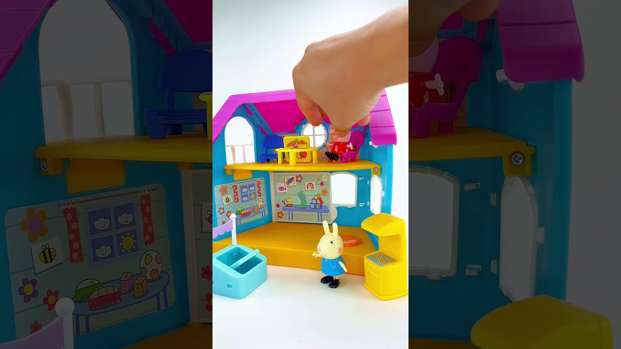 Satisfying Peppa Pig Clubhouse shopping #asmr #asmrunboxing #peppapig #peppa #peppapigtoys