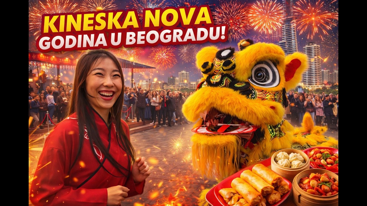 Kineska Nova godina u Beogradu na vodi!