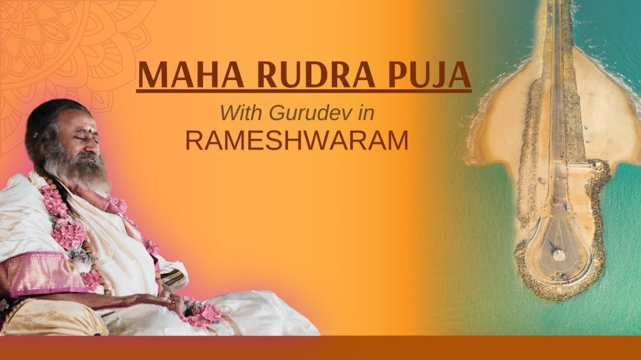 Maha Rudra Puja With Gurudev in Rameshwaram | 45 Years of Art Of Living Inuaguration
