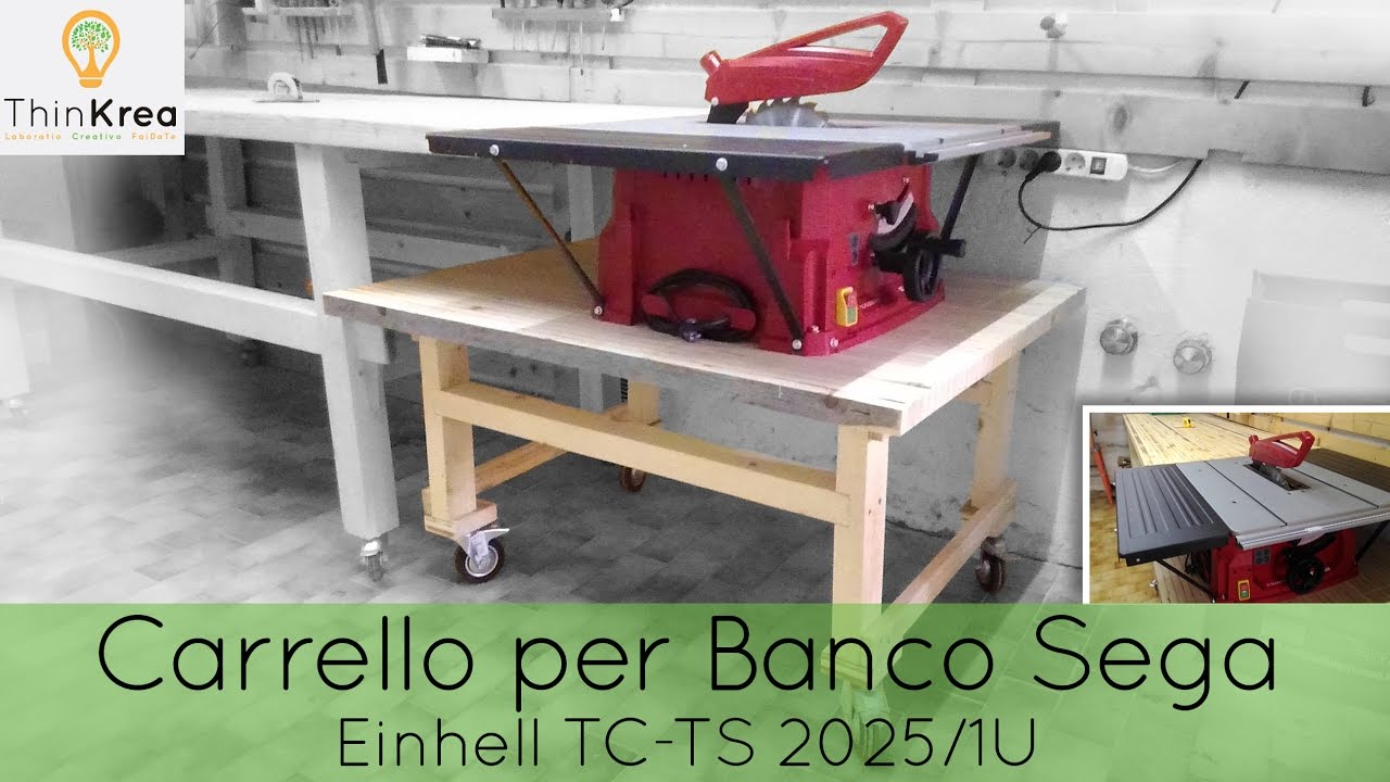 Fai da Te Carrello per Banco Sega Einhell TC TS 20251 U