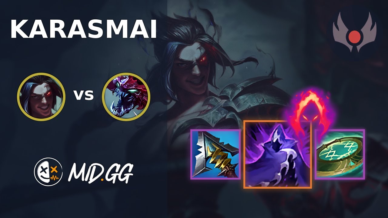 MID.GG: [ KarasMai ] Кейн ДЖУНГЛ против Чо'Гата | ГРАНДМАСТЕР | ЛОЛ Сезон 2025
