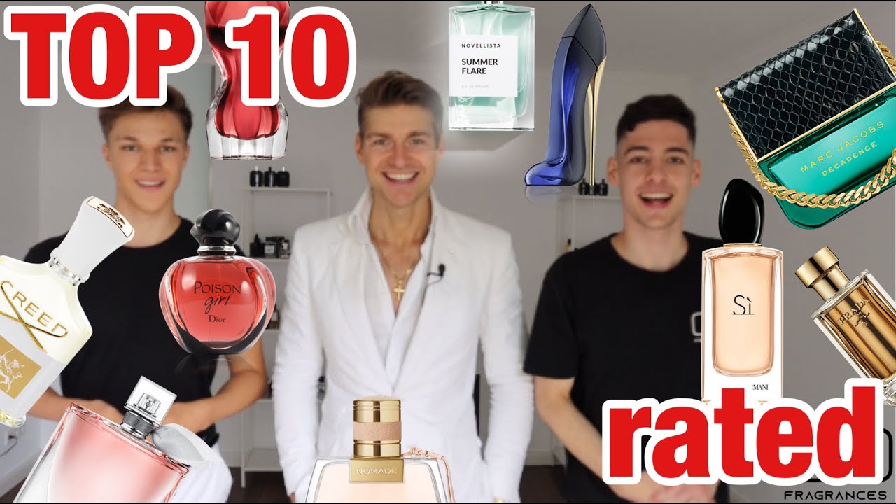 JEREMY FRAGRANCE составил рейтинг ТОП-10 лучших женских ароматов всех времен