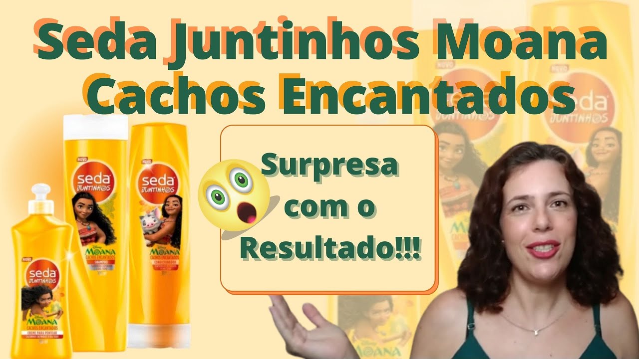 🙀BARATINHOS DE MERCADO ❘ Novo Seda Juntinhos Cachos Encantados Moana