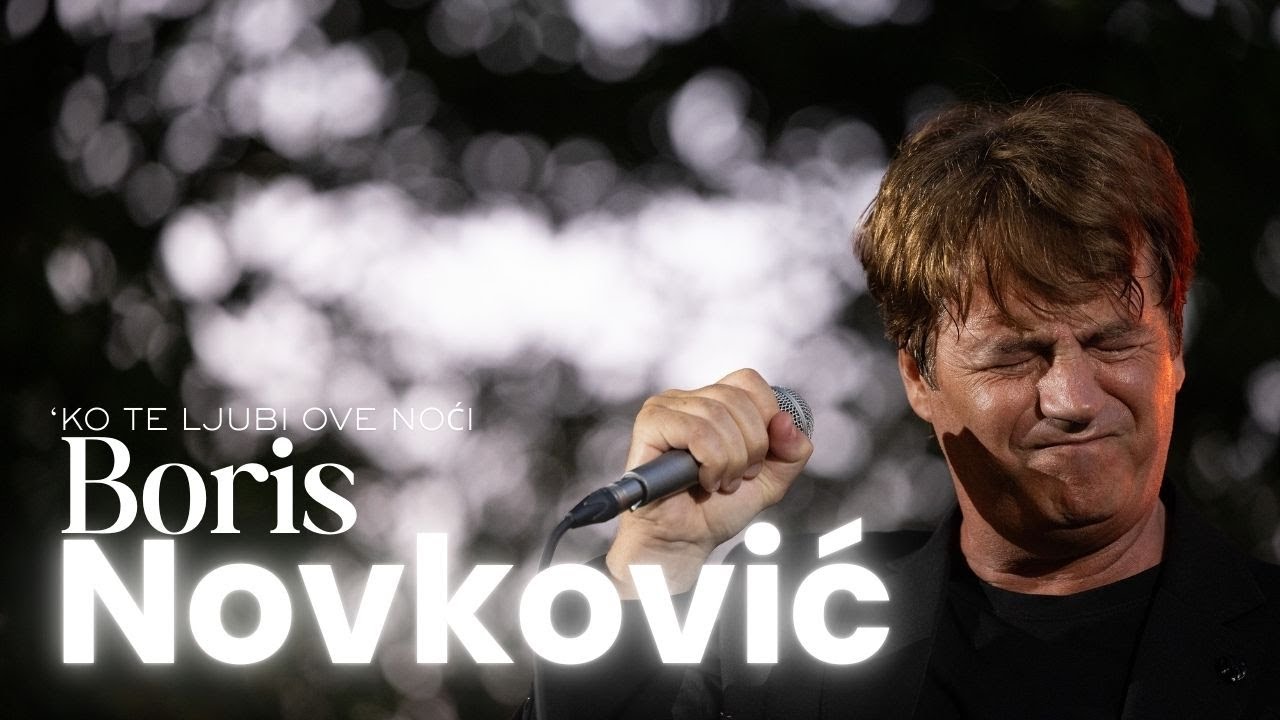 Boris Novković - 'Ko te ljubi ove noći (Live@CR Garden)