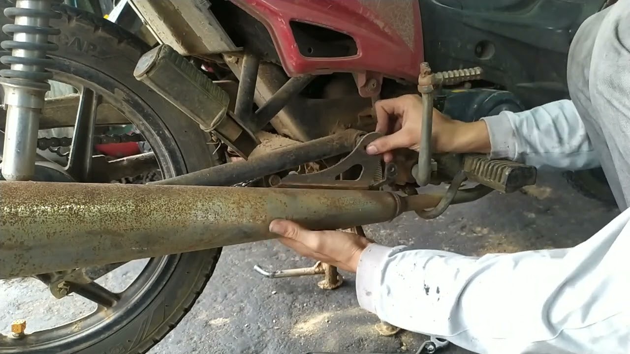 Recuperação do pedal de freio da cinquentinha, olha como ficou