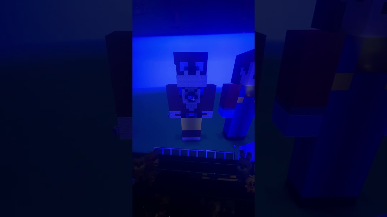 My Mascot Trio As Statues I Made In Minecraft 