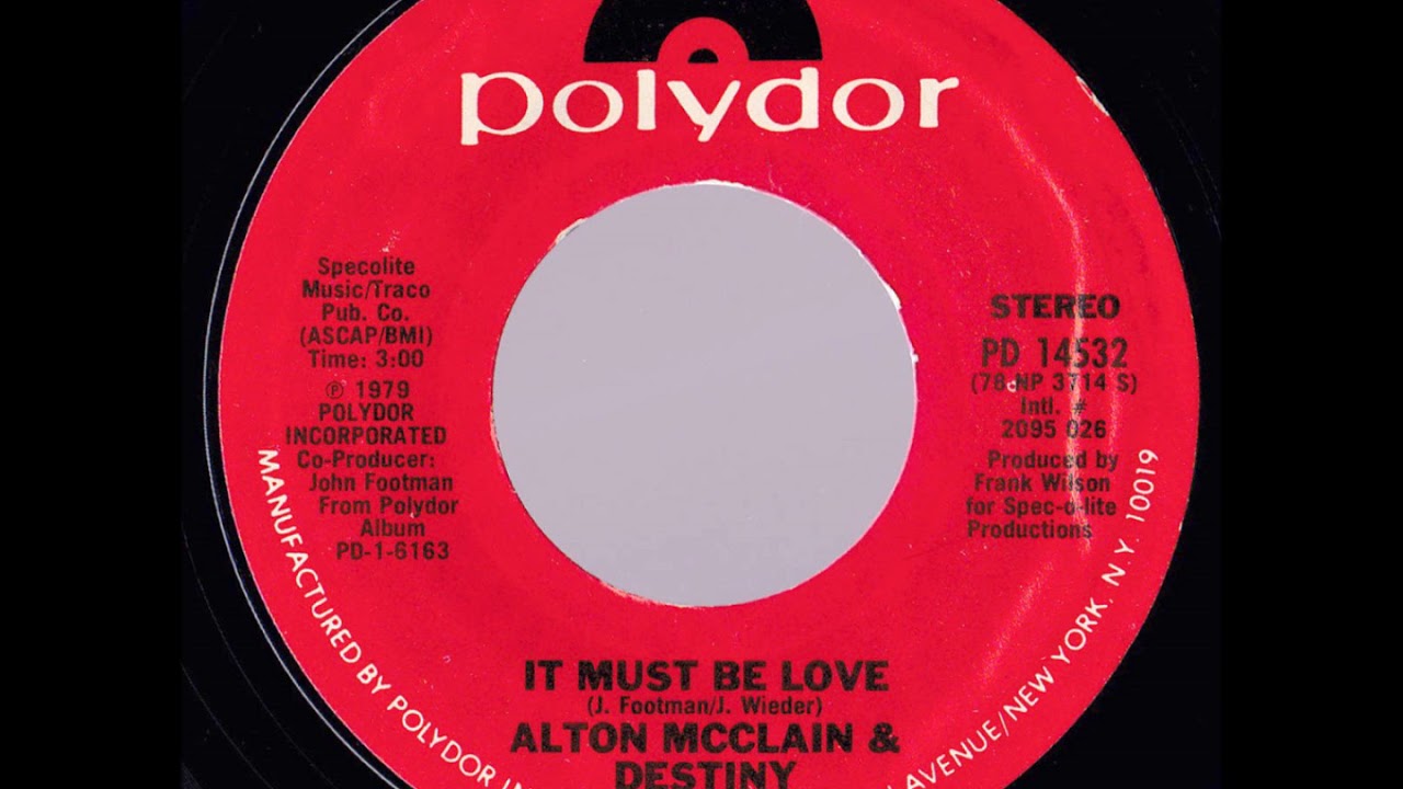 Alton McClain & Destiny - It Must Be Love (scratchandsniff re rub)