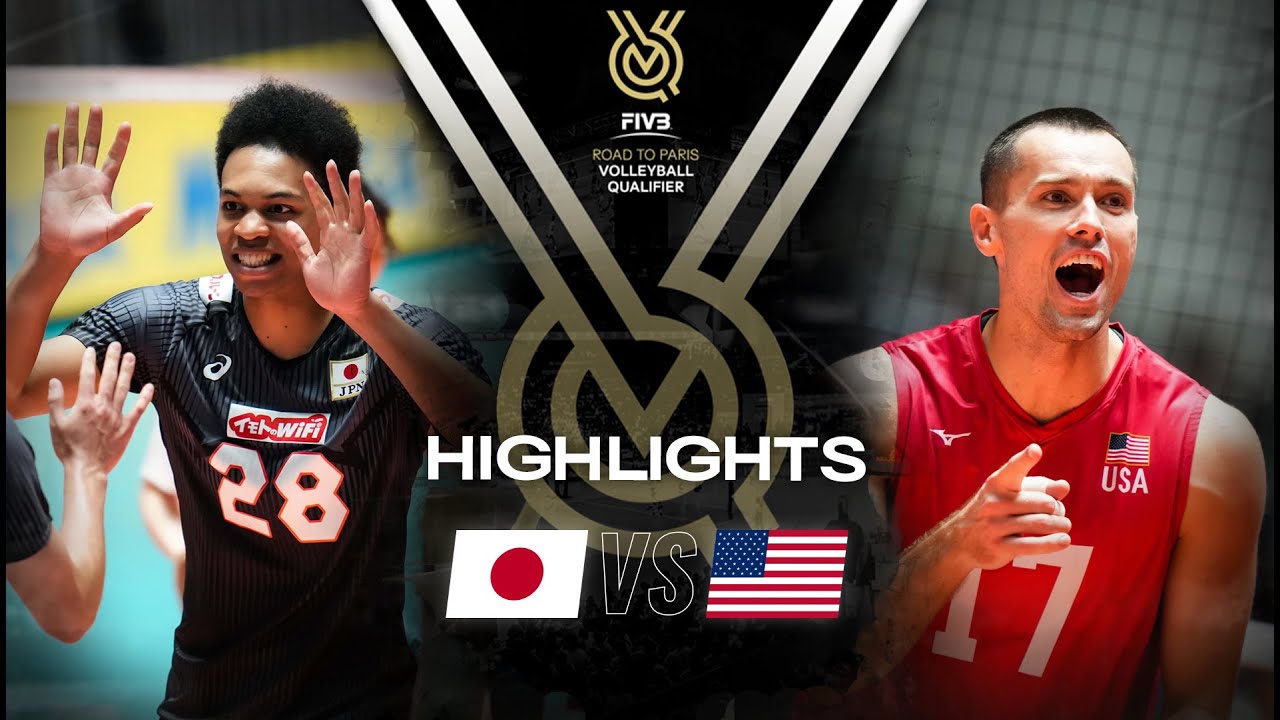 🇯🇵 JPN vs. 🇺🇸 USA - Highlights | Men's OQT 2023